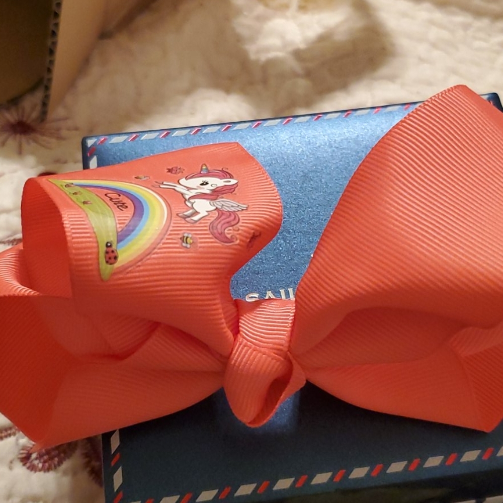 Beautiful pink bow